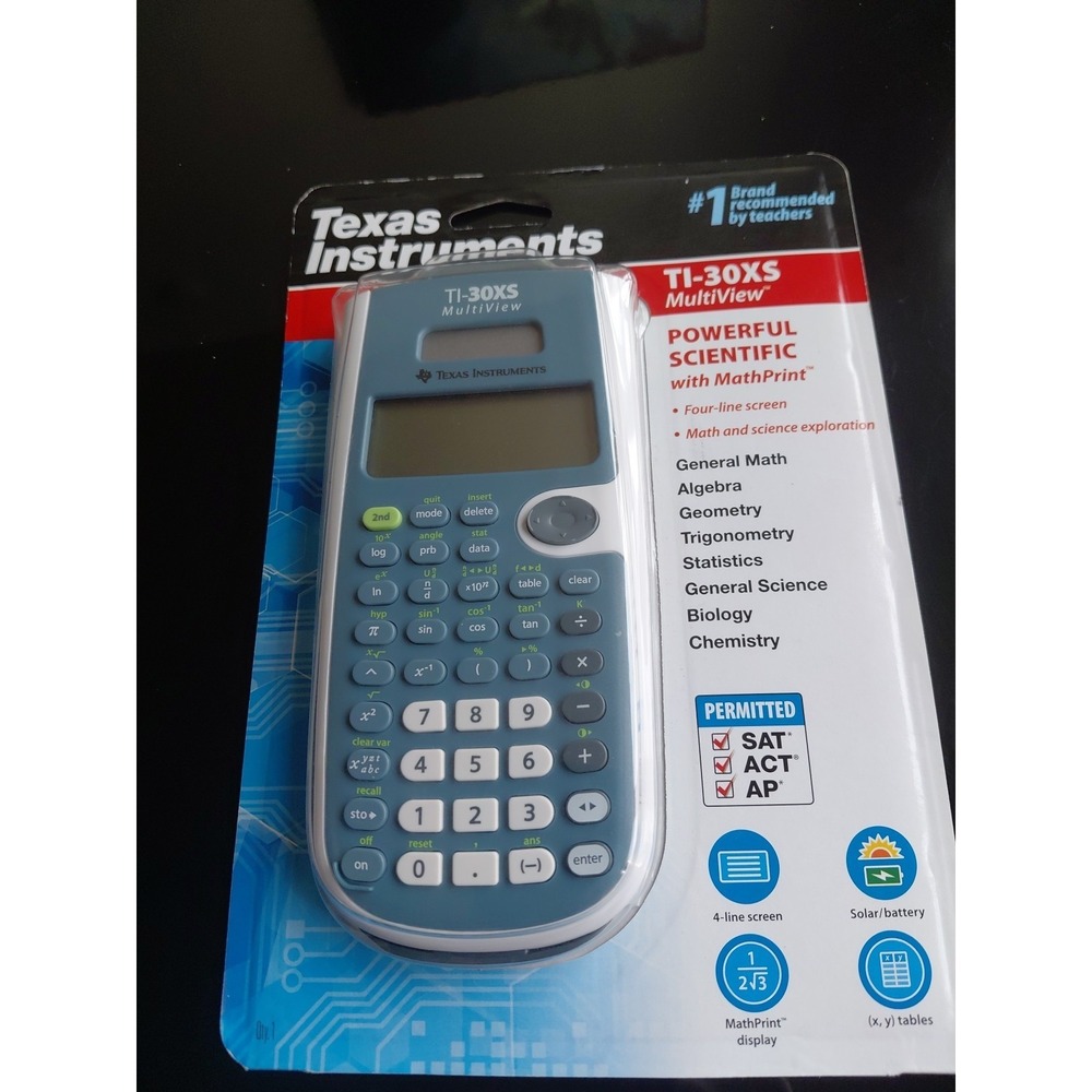 Brand New Texas Instruments TI-30XS‎ Multiview Scientific Calculator – Sealed!